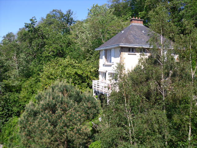 Vue du toit de La Feuilleraie